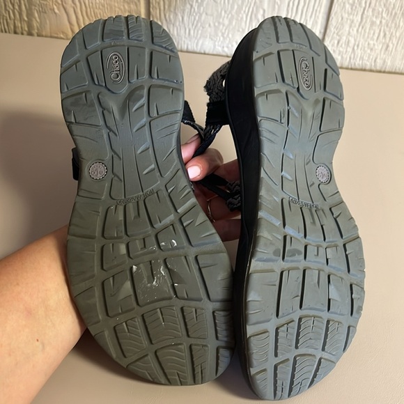 Chaco Updraft EcoTread X2 J105182 Outdoor Gray Waves Sandals | size 8 - Picture 6 of 6